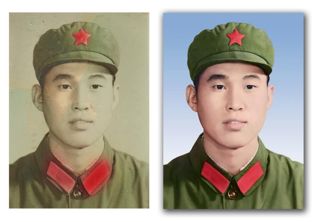 平定破损照片修复-18